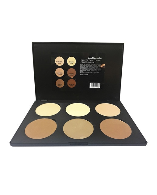 Paleta 6 tonos contouring contour color