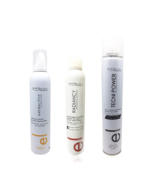 Pack peluquería fijación y estilo