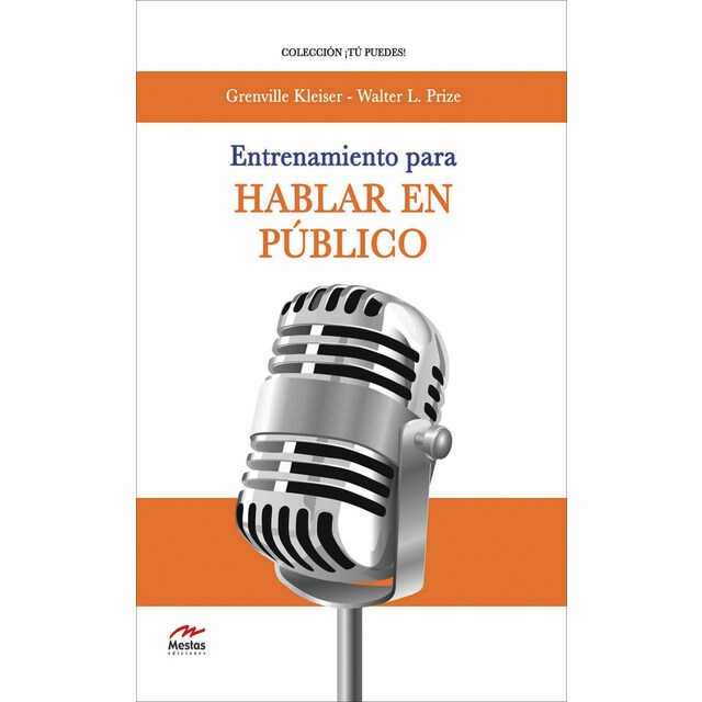 Entrenamiento para hablar público (Tapa blanda)