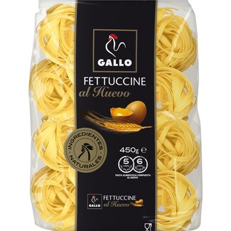 GALLO fettuccine al huevo paquete 450 g