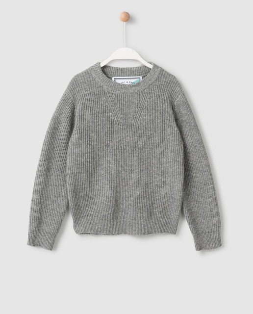 Jersey de niño en gris