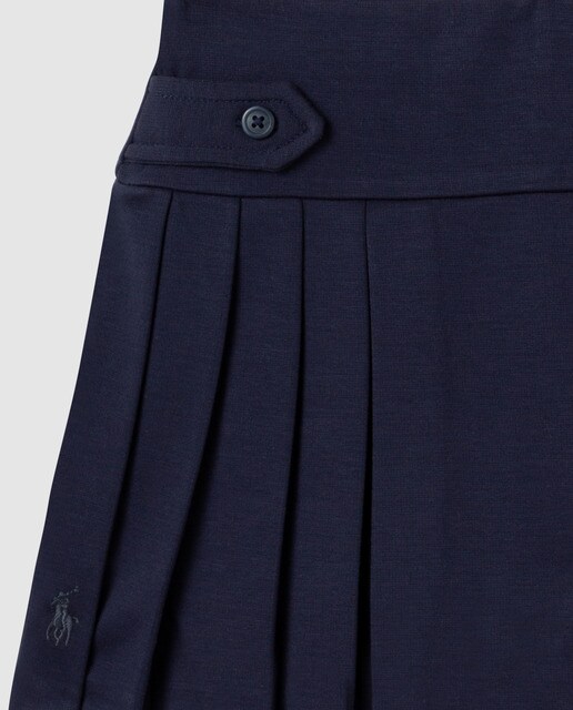 Girls' plain navy pleated skirt · Polo Ralph Lauren · Fashion · El ...