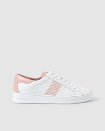 michael kors white leather trainers