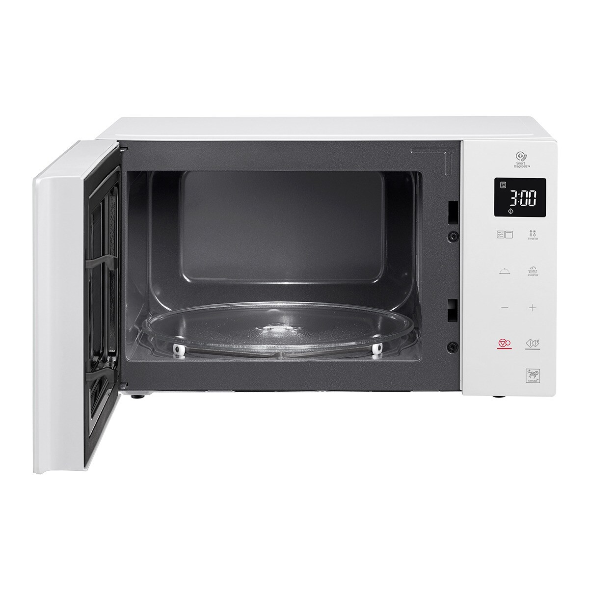 Microondas LG MH6535GDH Smart Inverter con capacidad de 25 litros y