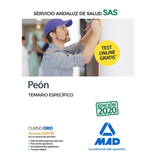 Pinche del servicio andaluz de salud. Temario específico