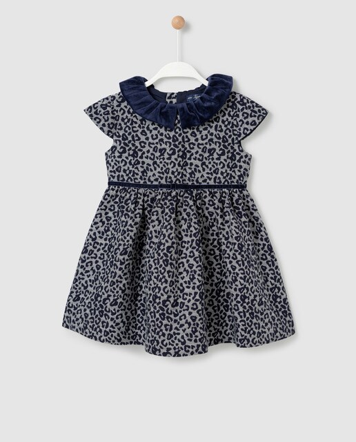 girls animal print dress