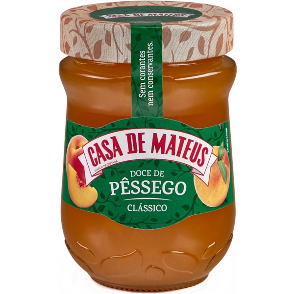 Doce de Pêssego frasco 345 g