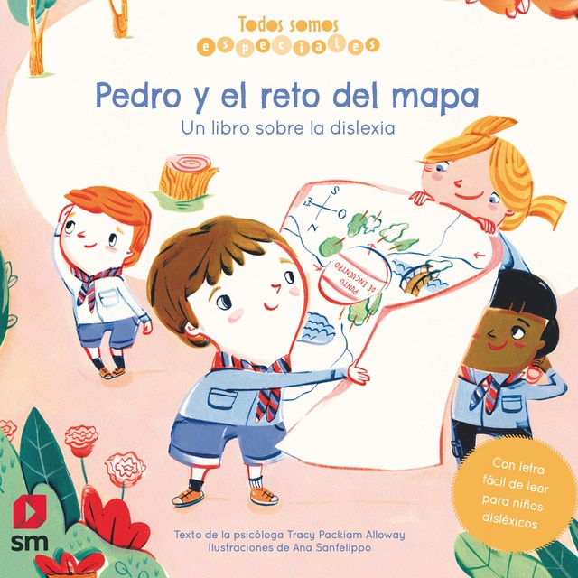 Pedro y el reto del mapa. Un libro sobre la dislexia (Tapa dura)