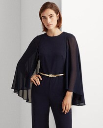 ralph lauren cape jumpsuit