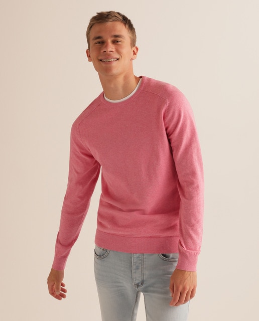 pink sweater male