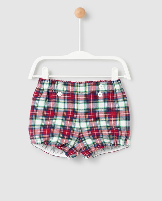 baby boy check trousers