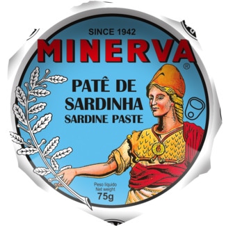 Minerva Paté de Sardinha lata 75 g