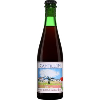 Cantillon Cerveja da Bélgica Kriek Lambic Biológica garrafa 37,5 cl