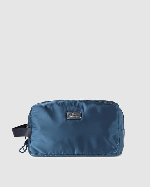 El Corte Inglés women's large shiny blue toiletry bag with double zip ·  Women's fashion · El Corte Inglés