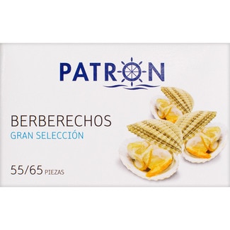 PATRON Herzmuscheln im eigenen Saft Grande Selection, 55-65 Stück Dose 63 g netto Abtropfgewicht