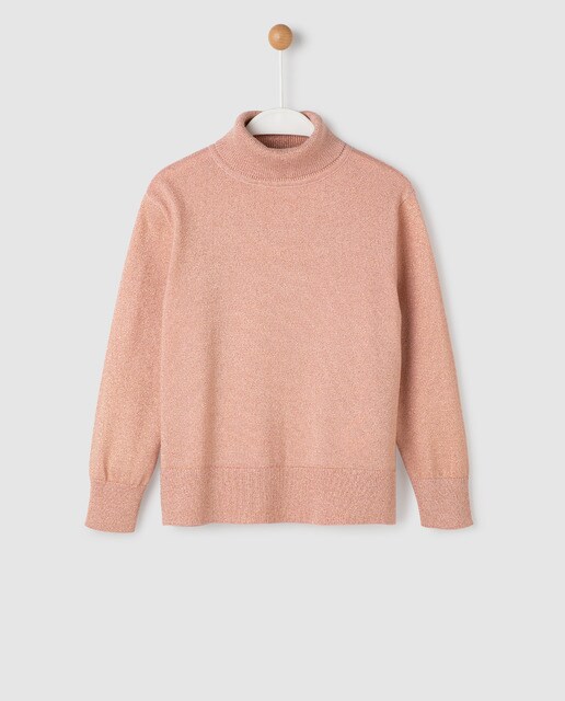 plain pink sweater