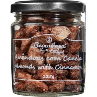 Beirabaga Amêndoas Doces com Canela frasco 125 g