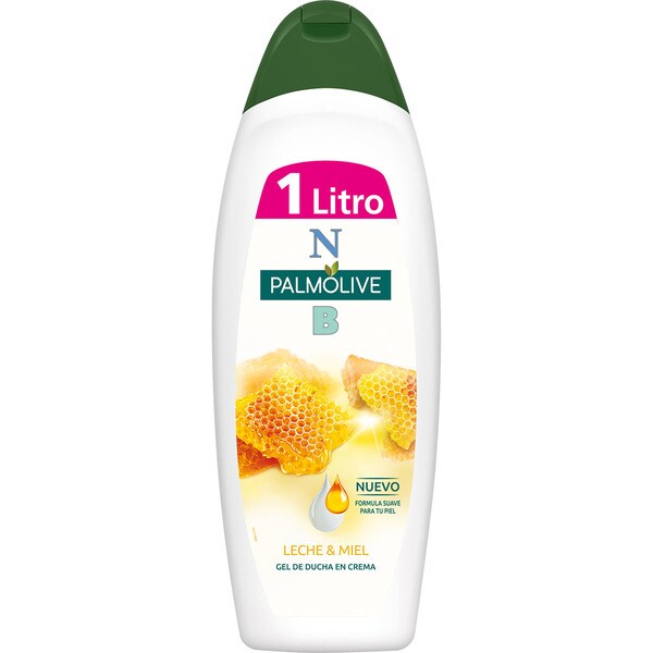 Comprar Gel De Ducha En Crema Leche Miel Botella 1000 Ml NB 