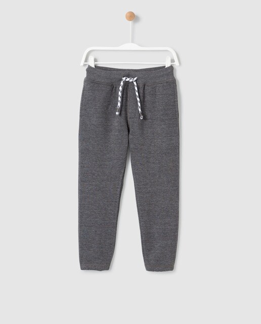 plain grey tracksuit bottoms