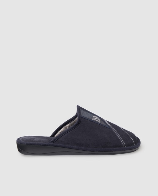 blue mule slippers