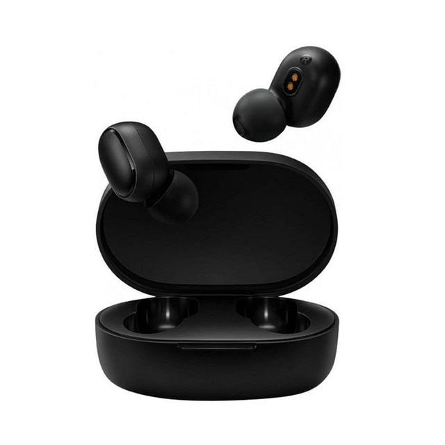 Auriculares de botón Xiaomi Mi True Wireless Earbuds Basic S negros