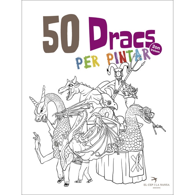 50 dracs per pintar. Volum 2 (Tapa blanda)