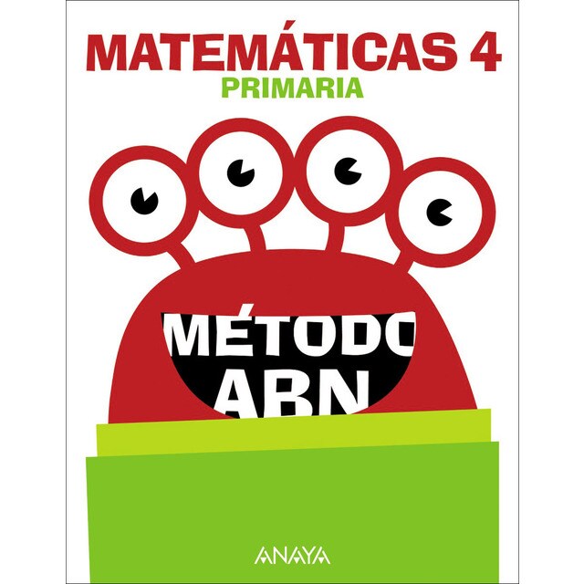 Matemáticas 4. Método abn. (Tapa blanda)