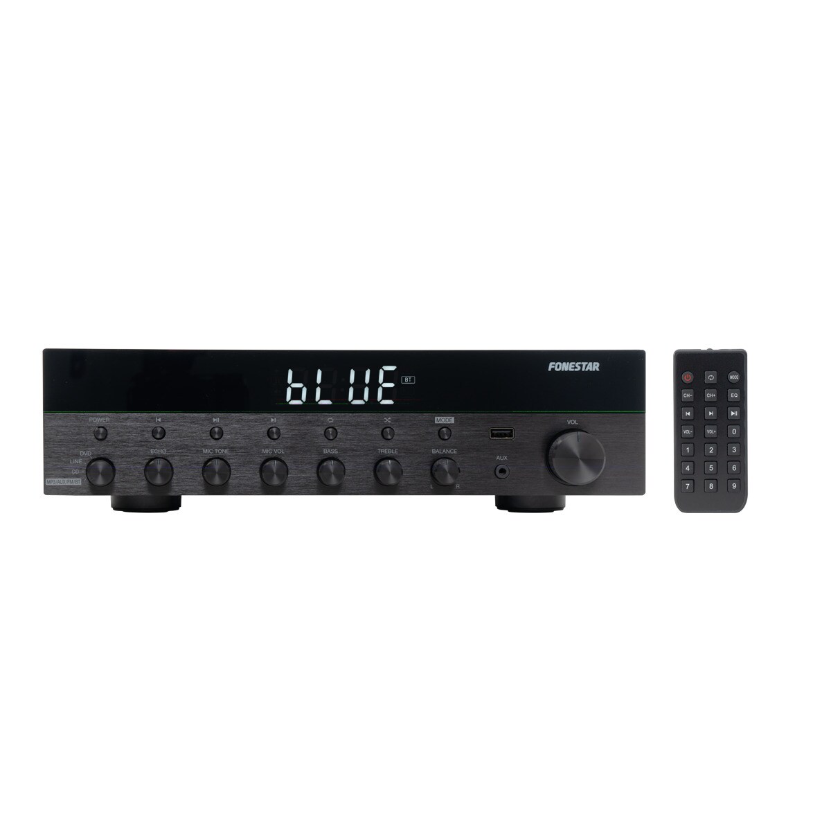 Fonestar - Amplificador estéreo Fonestar Bluetooth-USB-FM.