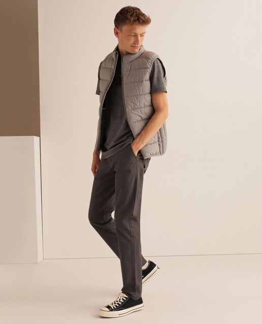 dark grey chinos