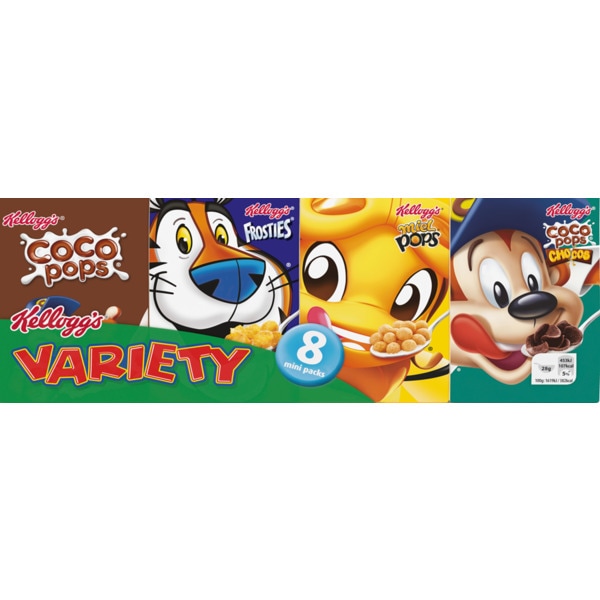 Cereais Variety Pack 8 embalagem 215 g