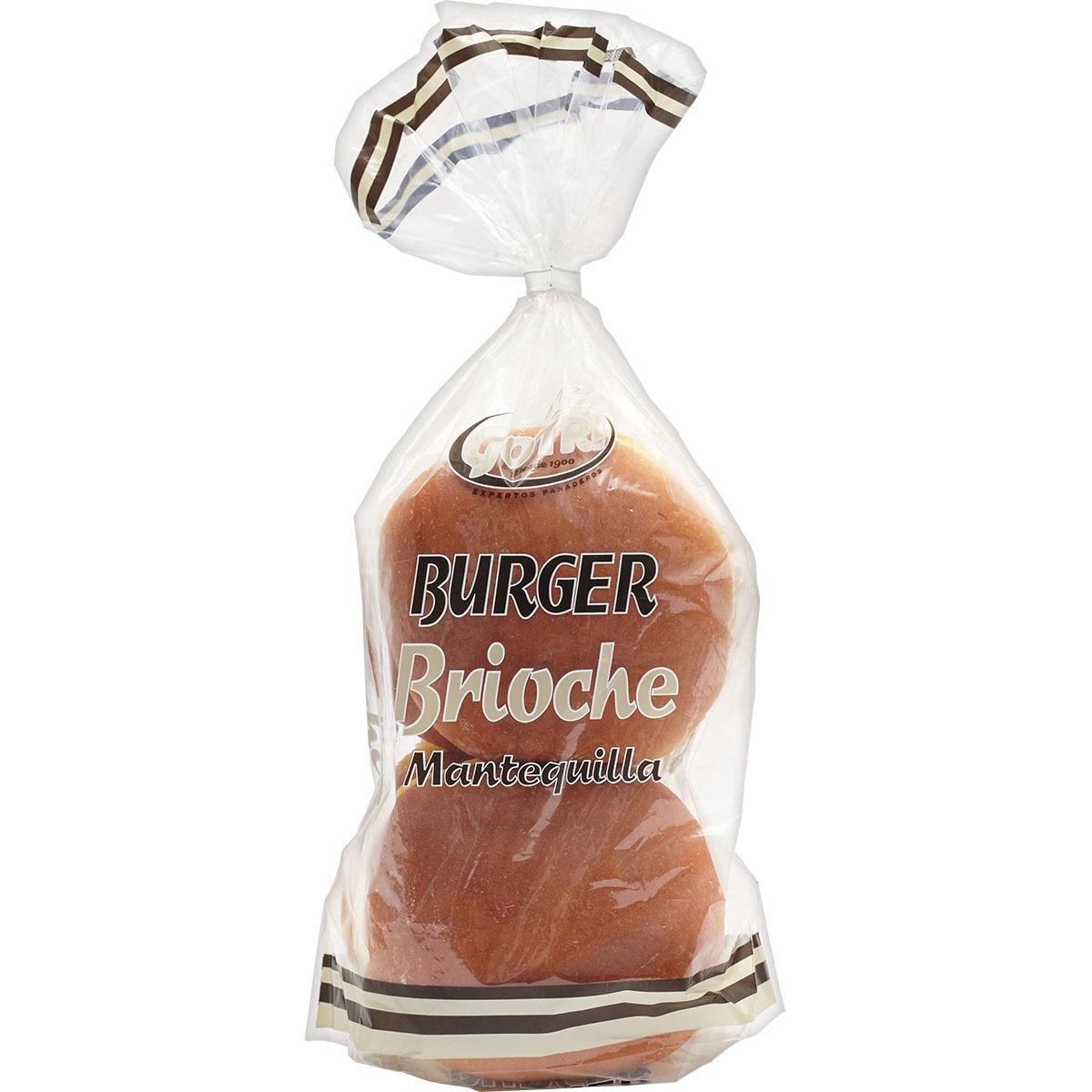 Burger Brioche Mantequilla pan de hamburguesas bolsa 330 g · GOTRI · Supermercado El Corte
