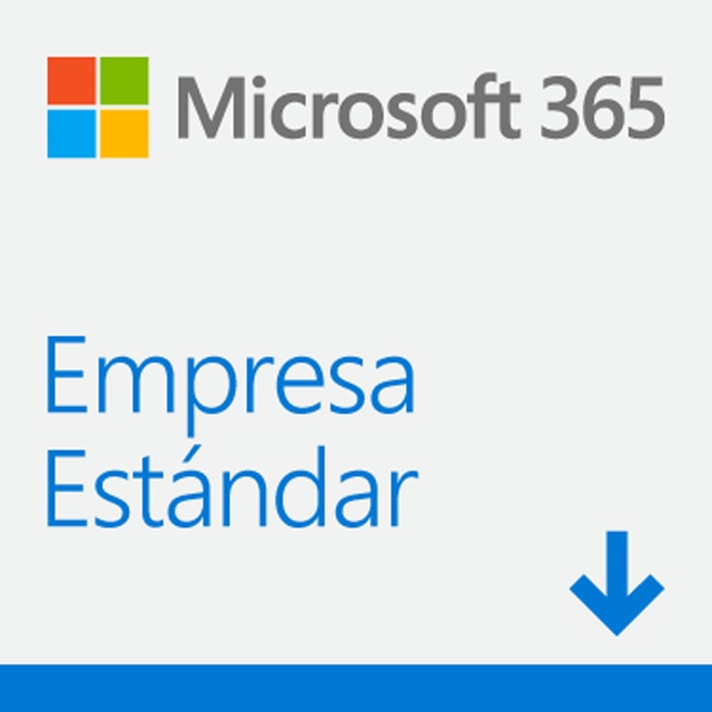 Microsoft 365 Empresa Estándar Descarga Digital, 1 usuario, 1 año de suscripción, Multidispositivo