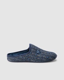 navy blue mule