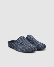 blue mule slippers