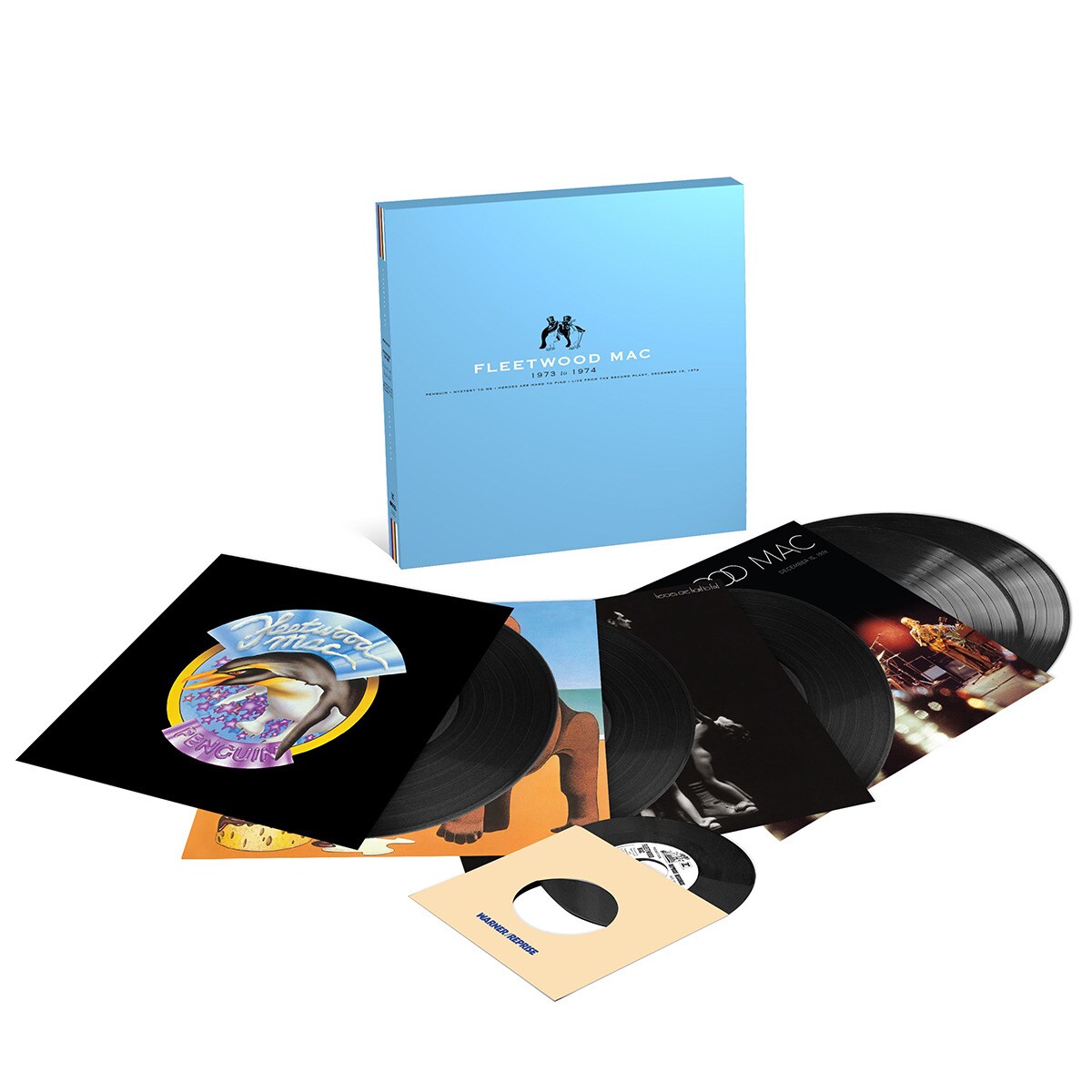 Fleetwood Mac: 1973-1974 (Box) (4 LP-Vinil + LP-single 7'') 2