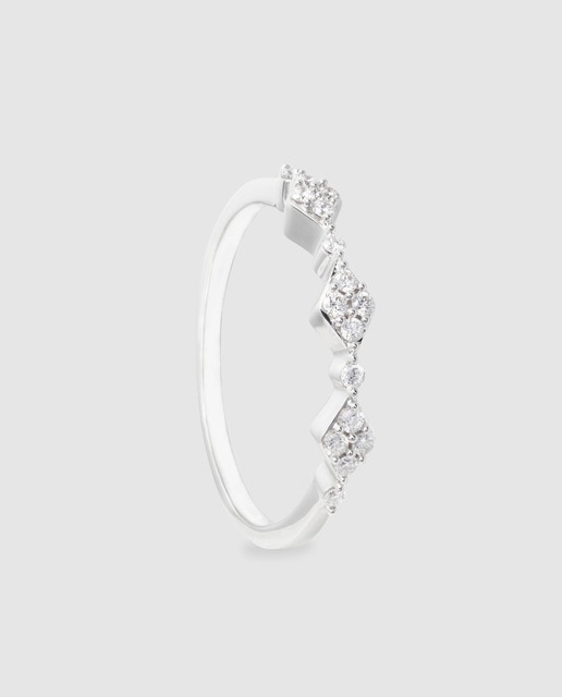Anillo Diamonds by El Corte Inglés de oro y diamantes