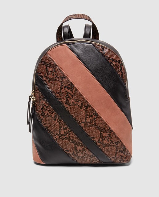 multicoloured backpack