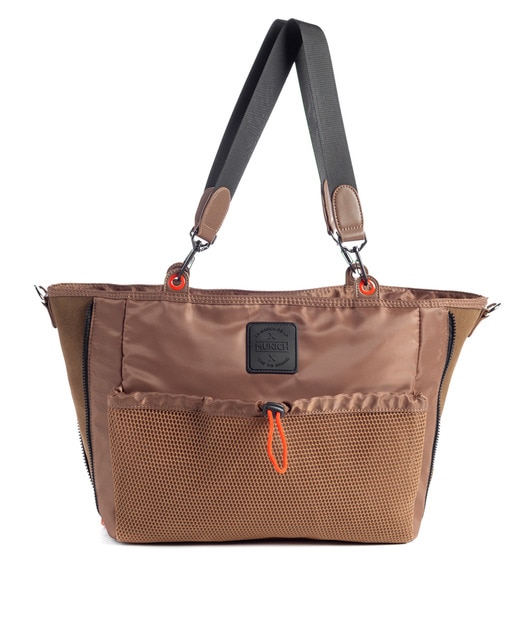 shopper bag with zip