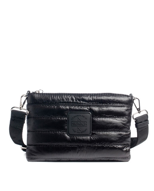 nylon quilted crossbody bag