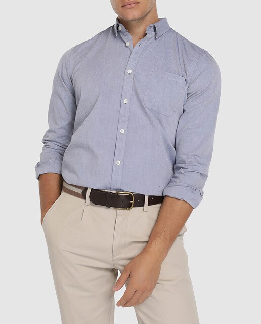 camisas hombre hipercor