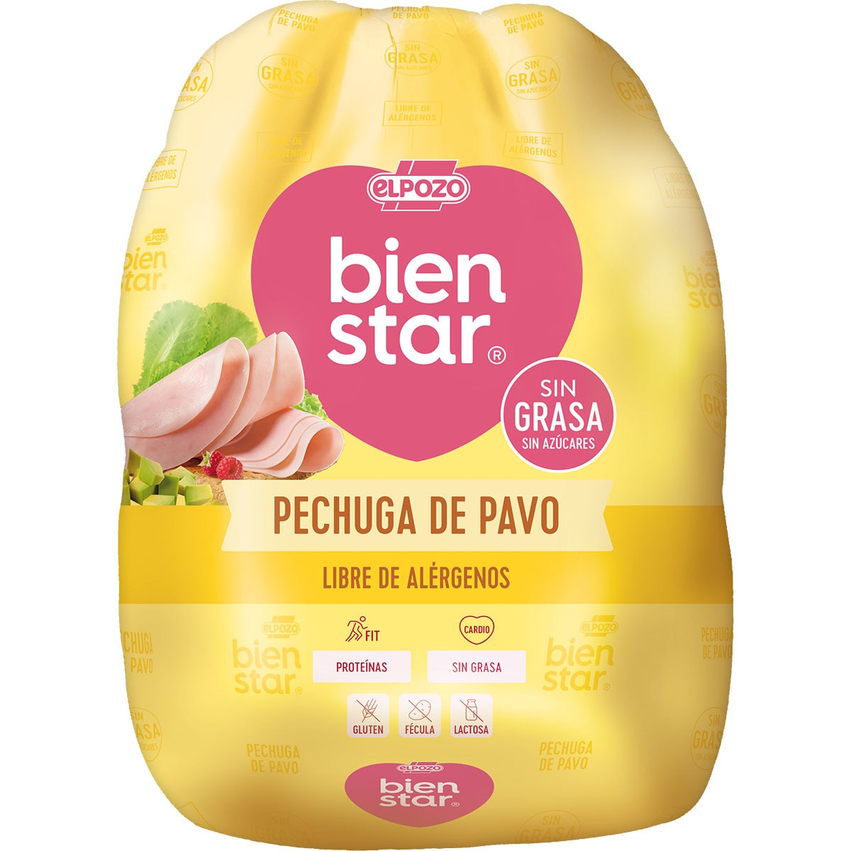 BienStar pechuga de pavo sin grasa sin azúcares - Elpozo