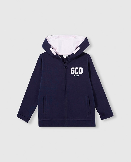 girls navy blue hoodie