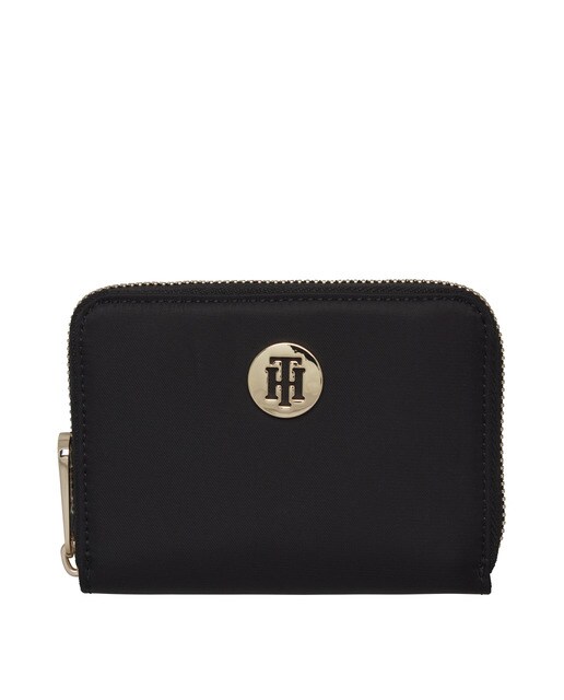 tommy hilfiger small black purse