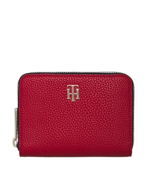 tommy hilfiger wallet women red