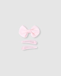 baby pink hair clips