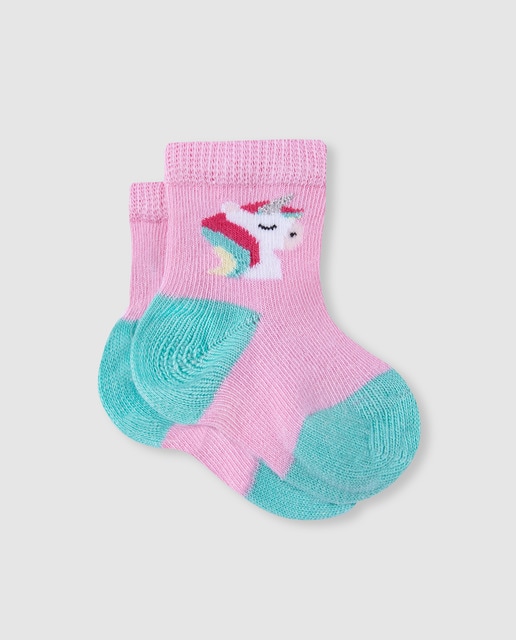 unicorn baby socks