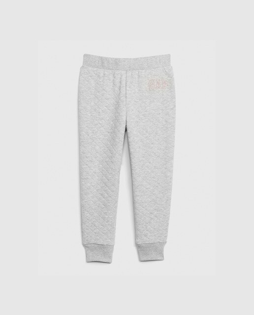 girls grey jogging bottoms