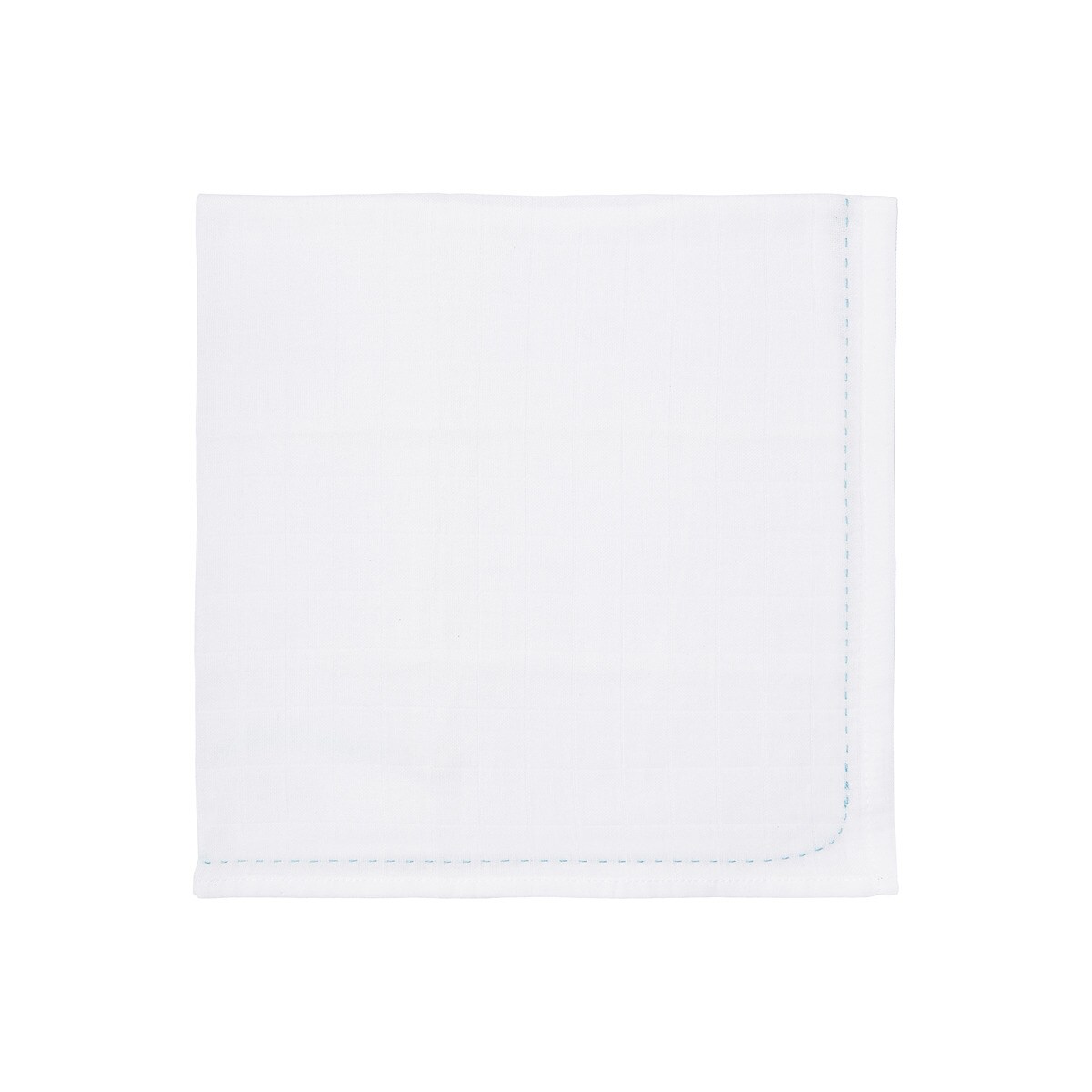 Cotton Juice Baby Home White Embroidered Muslin, White.