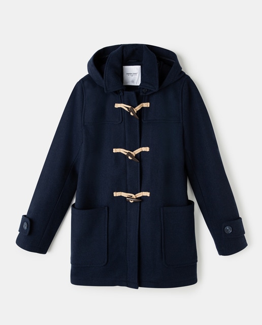 Women's basic hooded dufflecoat · Green Coast · Fashion · El Corte Inglés
