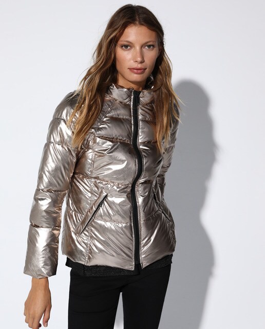 doudoune courte cintrée femme